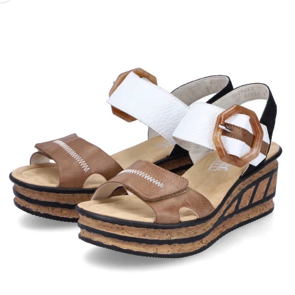 Rieker Shoes - Rieker Women’s 68176 Rose Sandal